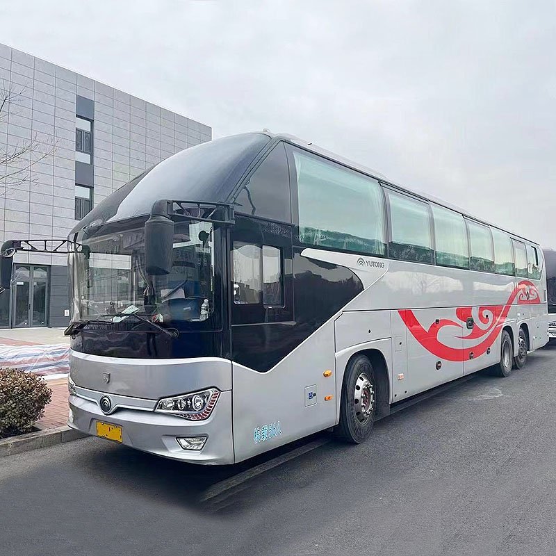14m Long Transport Passenger Bus Youtong Second Hand Bus Luxury Leather Seats Tourist Coach Bus